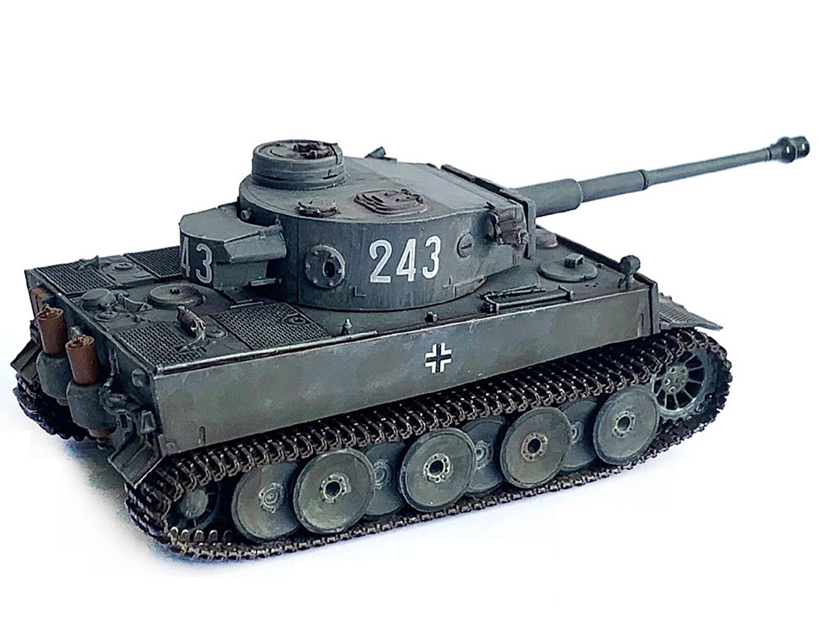 Angle. Dragon Models - Germany Sd.Kfz.181 PzKpfw VI Tiger I Heavy Tank Initial Production s.Pz.Abt.503 Rostov 1943 NEO Dragon 1/72 - Multi.