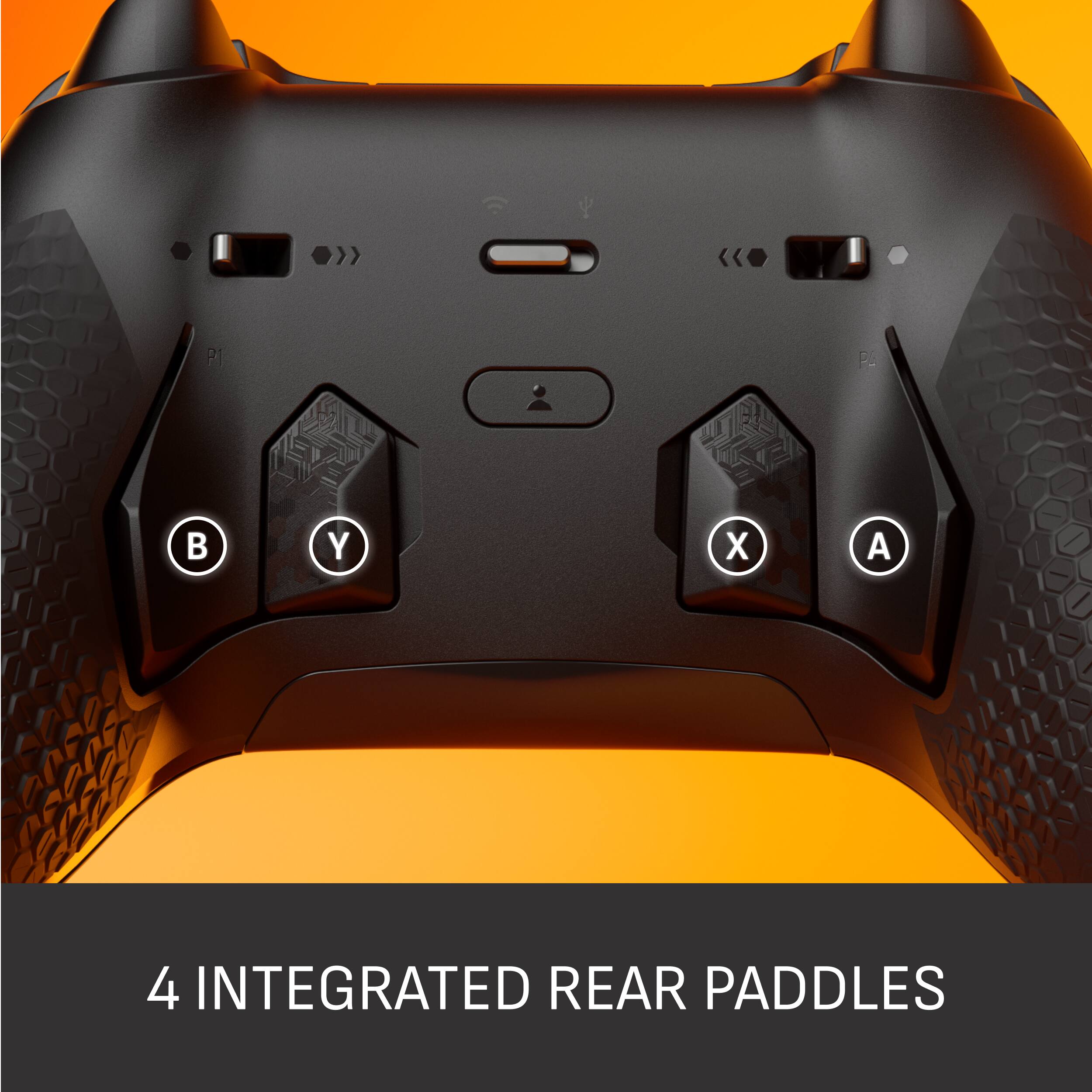 Y  
X  
A  
4 INTEGRATED REAR PADDLES