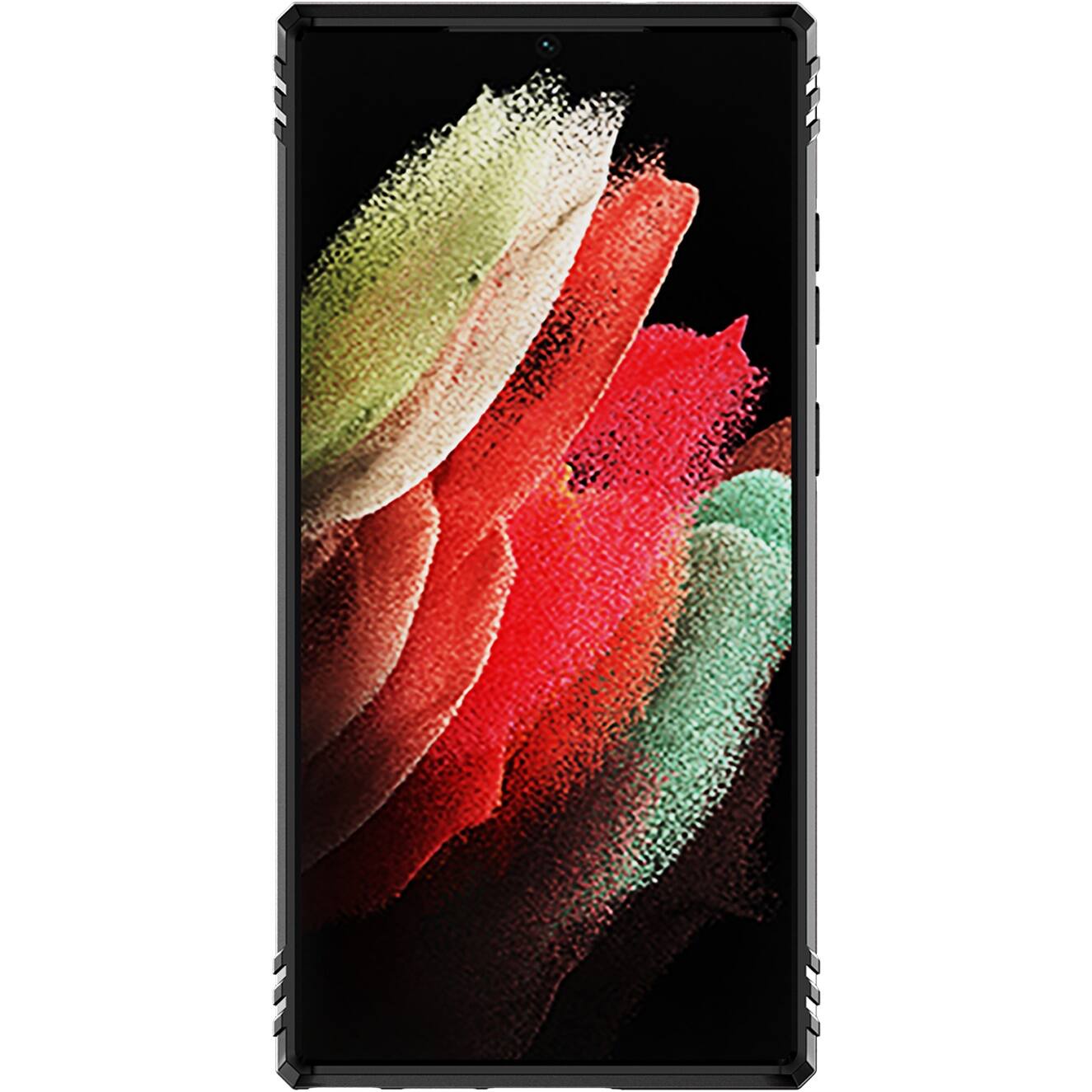 Alt View 11. SaharaCase - Military Kickstand Series with Belt Clip Case for Samsung Galaxy S23 Ultra - Black.