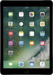 Certified Refurbished - Apple iPad Air (2nd Generation) (2014) Wi-Fi - 128GB - Gray - Front_Zoom