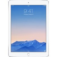 Certified Refurbished - Apple iPad Air (2nd Generation) (2014) Wi-Fi - 16GB - Silver - Front_Zoom
