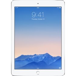 Apple - Refurbished iPad Air 2 - 16GB - Silver - Front_Zoom