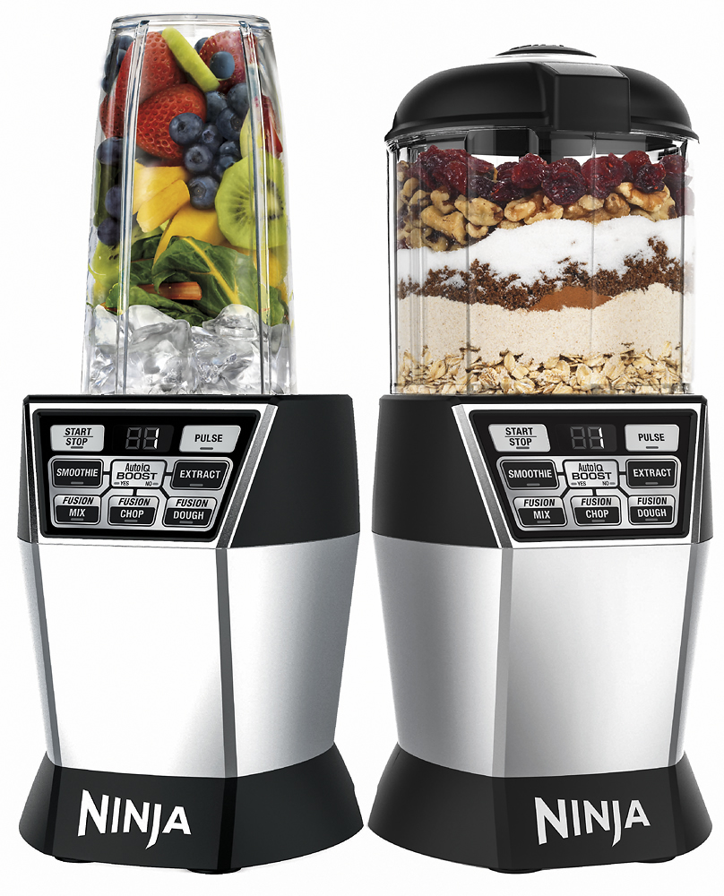 Best Buy: Nutri Ninja Nutri Bowl DUO Auto-iQ Boost Blender Black/Silver  NN101