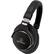 Left. Audio-Technica - SonicPro ATH-MSR7NC Over-the-Ear Noise Cancelling Headphones - Black.