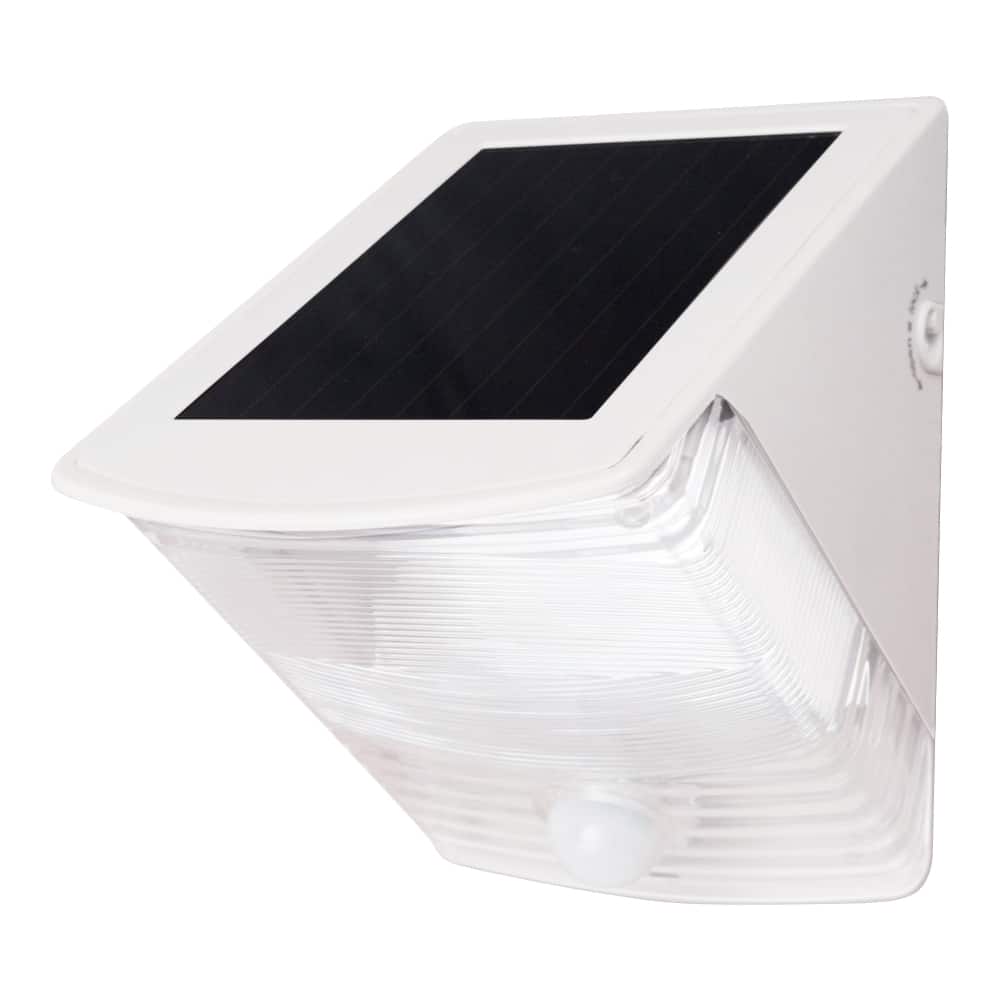 Front. MAXSA Innovations - Solar Wedge Light - White.