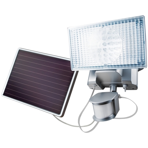 MAXSA Innovations - Solar LED Security Light - Silver