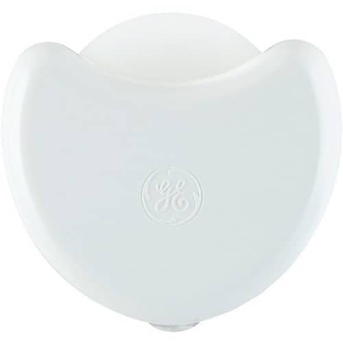 Front. GE - Light-Sensing LED Night-Lights - 2 Pack - White.
