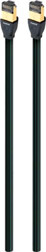 Angle. AudioQuest - RJE Forest 26.2' In-Wall Ethernet Cable - Black/Green.