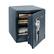 Left. First Alert - 1.3 Cu. Ft. Fire- and Water-Resistant Safe with Combination Lock - Slate.