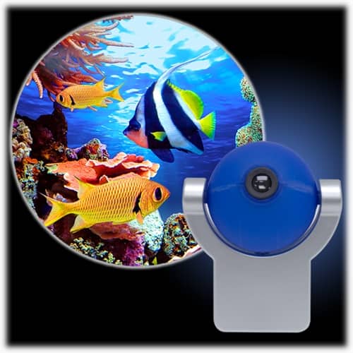 Alt View 12. Jasco - Projectables LED Plug-In Night Light, Tropical Fish.