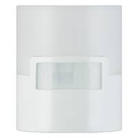 GE - UltraBrite Plug-in LED Motion Activated Night Light - White - Front_Standard