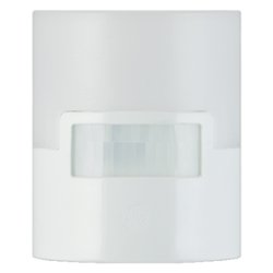 GE - UltraBrite Plug-in LED Motion Activated Night Light - White - Front_Zoom