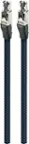 Angle. AudioQuest - RJE Vodka 2.5' Ethernet Cable - Black/Blue.
