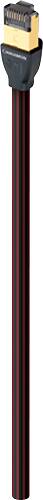 Angle. AudioQuest - RJE Cinnamon 16.4' Ethernet Cable - Black/Red.