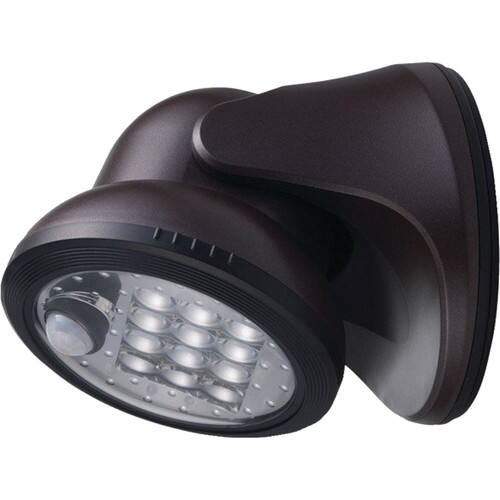 Light It! - 12-LED Wireless Porch Light - Bronze - Larger Front