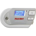 Front Zoom. First Alert - Plug-In Explosive Gas and Carbon Monoxide Alarm - White & Gray.