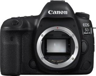 Canon - EOS 5D Mark IV DSLR Camera (Body Only) - Black - Front_Zoom