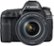 Front. Canon - EOS 5D Mark IV DSLR Camera with 24-105mm f/4L IS II USM Lens - Black.