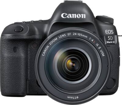 Canon EOS 5D Mark IV DSLR Camera with EF 24 105mm f/4L IS II USM Canon EOS 5D Mark IV DSLR Camera with EF 24 105mm f/4L IS II USM