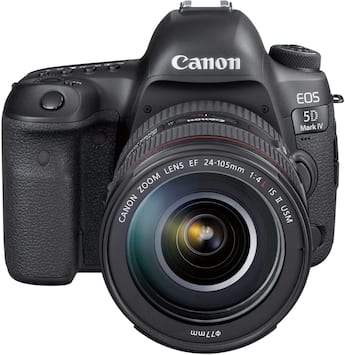 Canon EOS 5D Mark IV DSLR Camera with EF 24 105mm f/4L IS II USM Canon EOS 5D Mark IV DSLR Camera with EF 24 105mm f/4L IS II USM