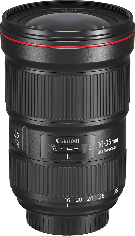 Alt View 11. Canon - EF 16-35mm F2.8L III USM Zoom Lens for EOS DSLR Cameras - Black.