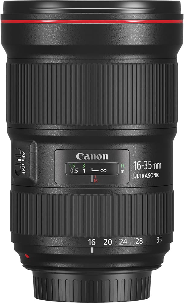 Alt View 12. Canon - EF 16-35mm F2.8L III USM Zoom Lens for EOS DSLR Cameras - Black.