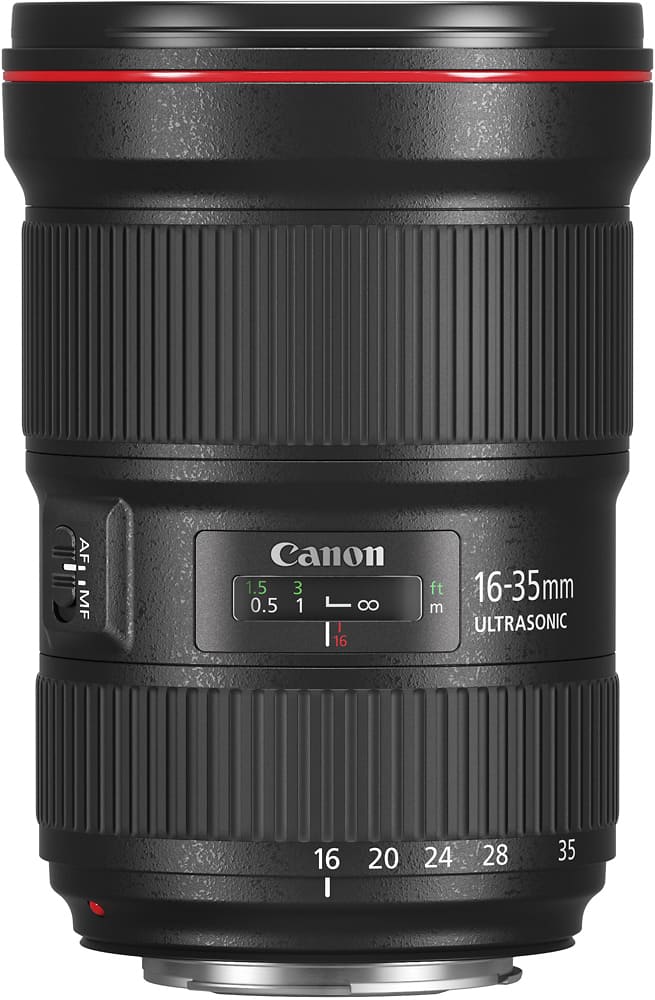 Alt View 13. Canon - EF 16-35mm F2.8L III USM Zoom Lens for EOS DSLR Cameras - Black.