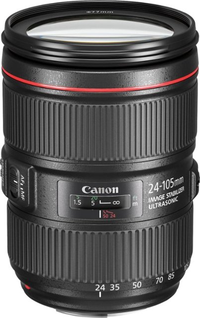 Overredend Beheren Ik heb een contract gemaakt Canon EF 24-105mm f/4L IS II USM Zoom Lens for EF-mount cameras 1380C002 - Best  Buy