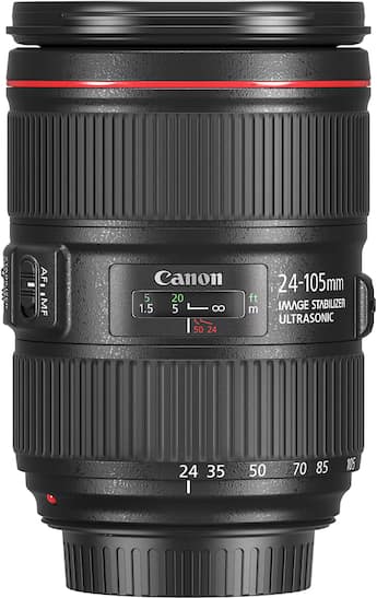 EF24 105mm F4L IS II USM Zoom Lens for Canon EOS DSLR Cameras EF24 105mm F4L IS II USM Zoom Lens for Canon EOS DSLR Cameras