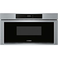 Bosch - 800 Series 1.2 Cu. Ft. Built-In Microwave - Stainless Steel - Front_Zoom