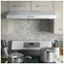 Alt View 12. GE - 30" Convertible Range Hood - Stainless steel.