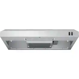 GE - 30 inches - Convertible - Under cabinet Range Hood - Stainless Steel