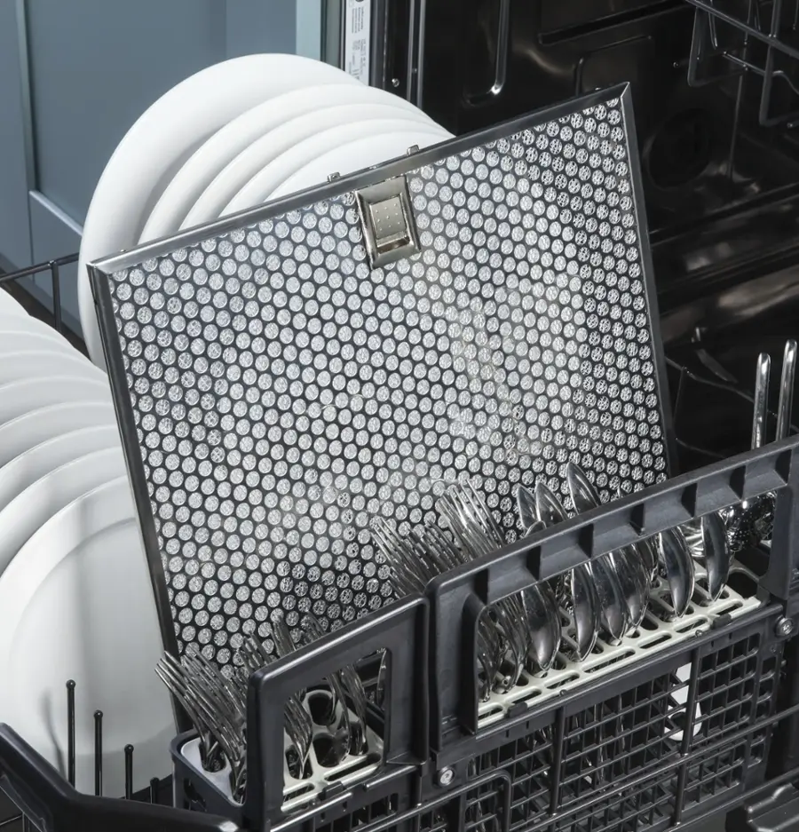 Alt View 15. GE Profile - 30" Convertible Range Hood - Stainless Steel.