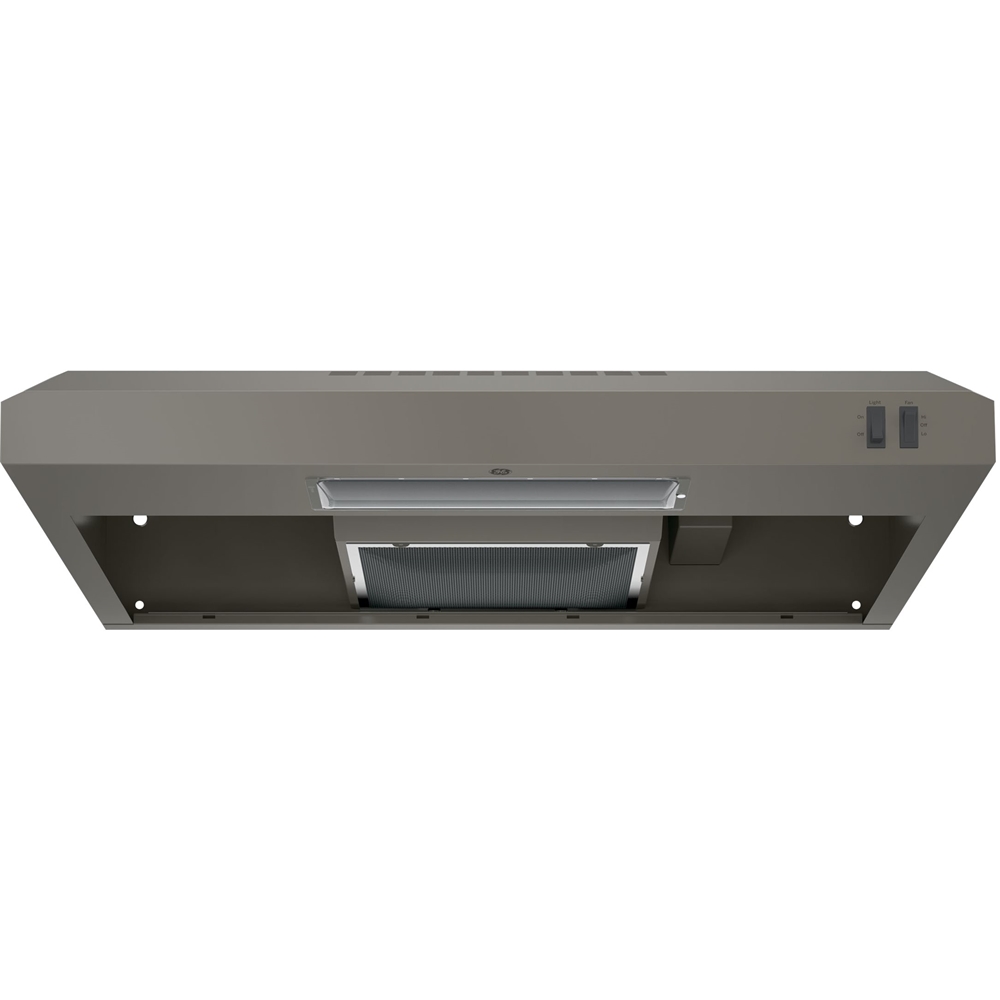 GE - 30" Convertible Range Hood - Slate