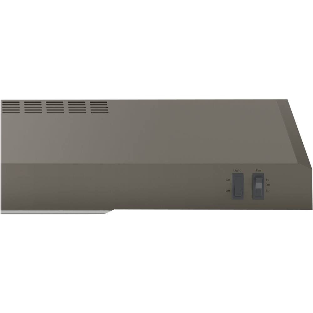 Alt View 11. GE - 30" Convertible Range Hood - Slate.