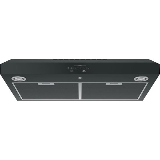 GE 30" Convertible Range Hood Black on Black JVX5300DJBB Best Buy