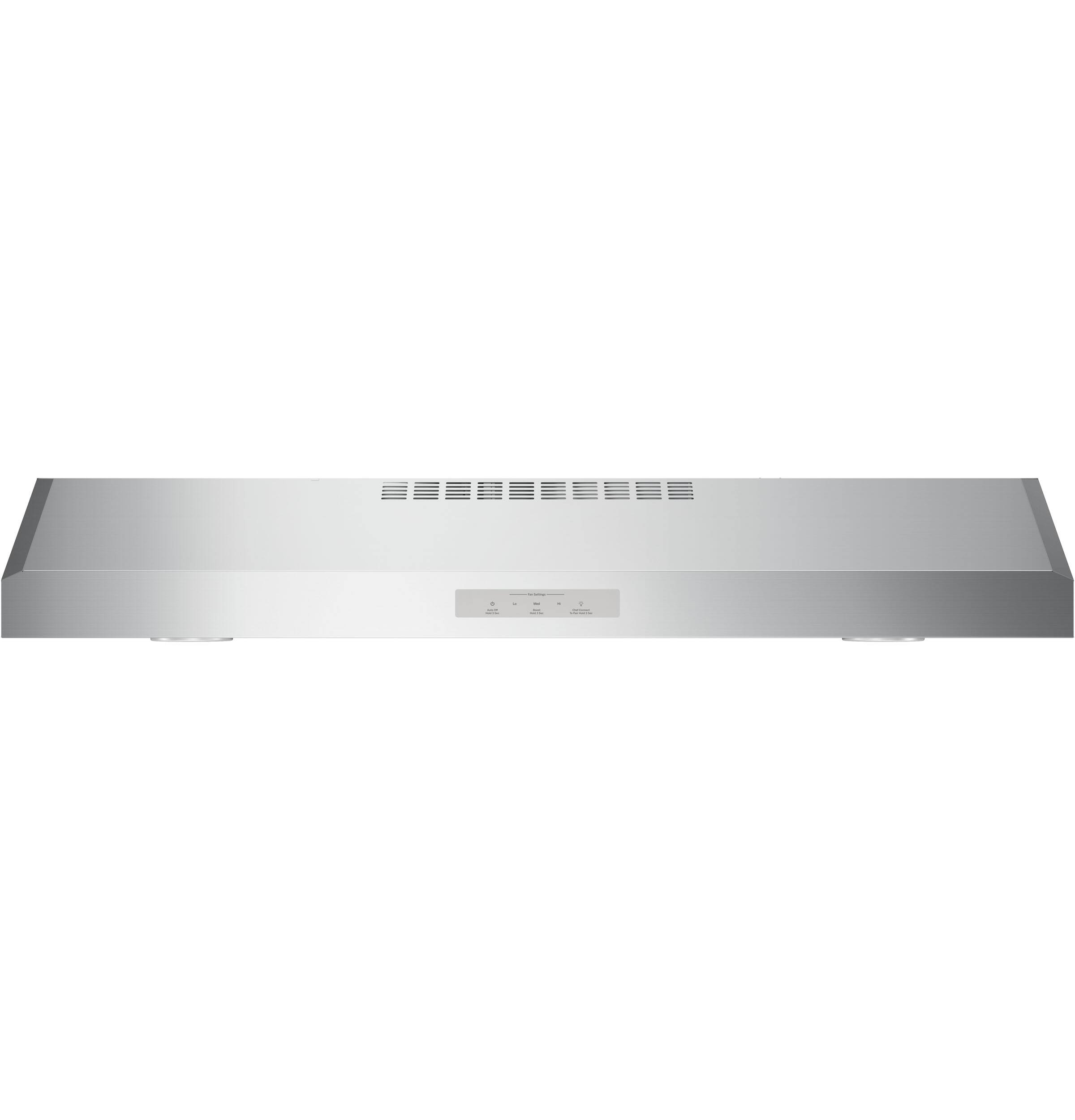 Alt View 11. GE Profile - 36" Convertible Range Hood - Stainless Steel.