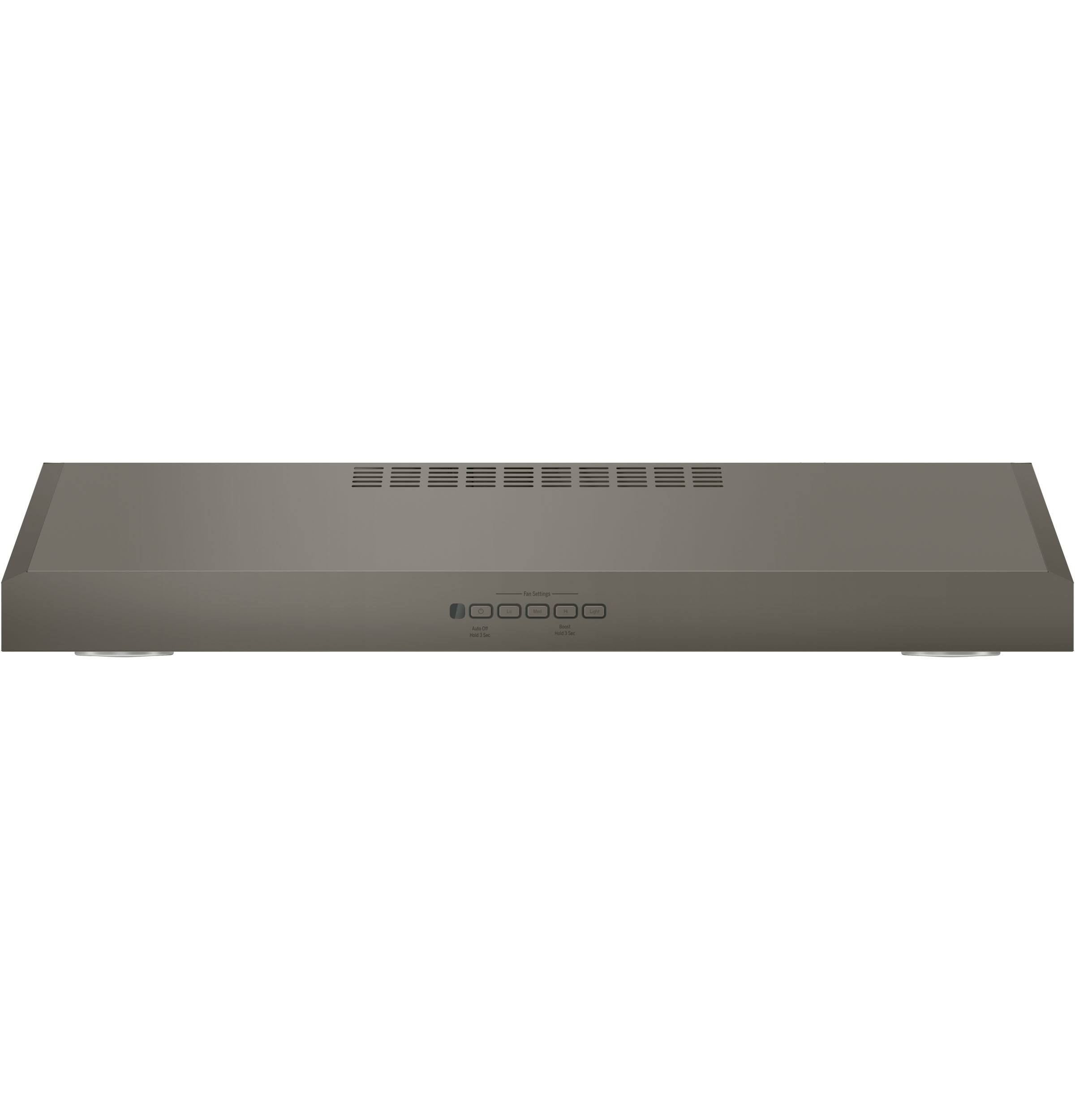 Alt View 11. GE - 30" Convertible Range Hood - Slate.