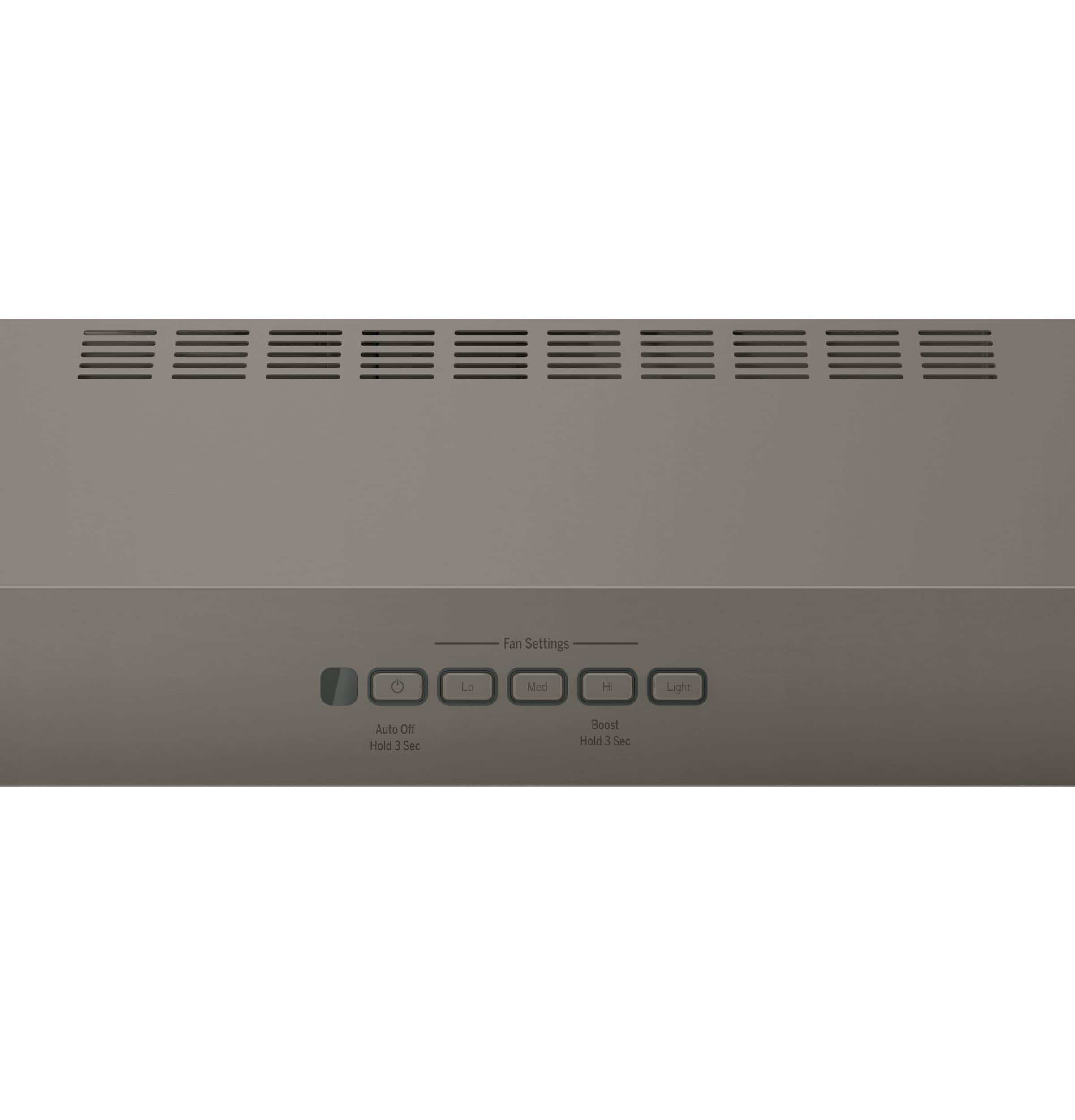 Alt View 13. GE - 30" Convertible Range Hood - Slate.