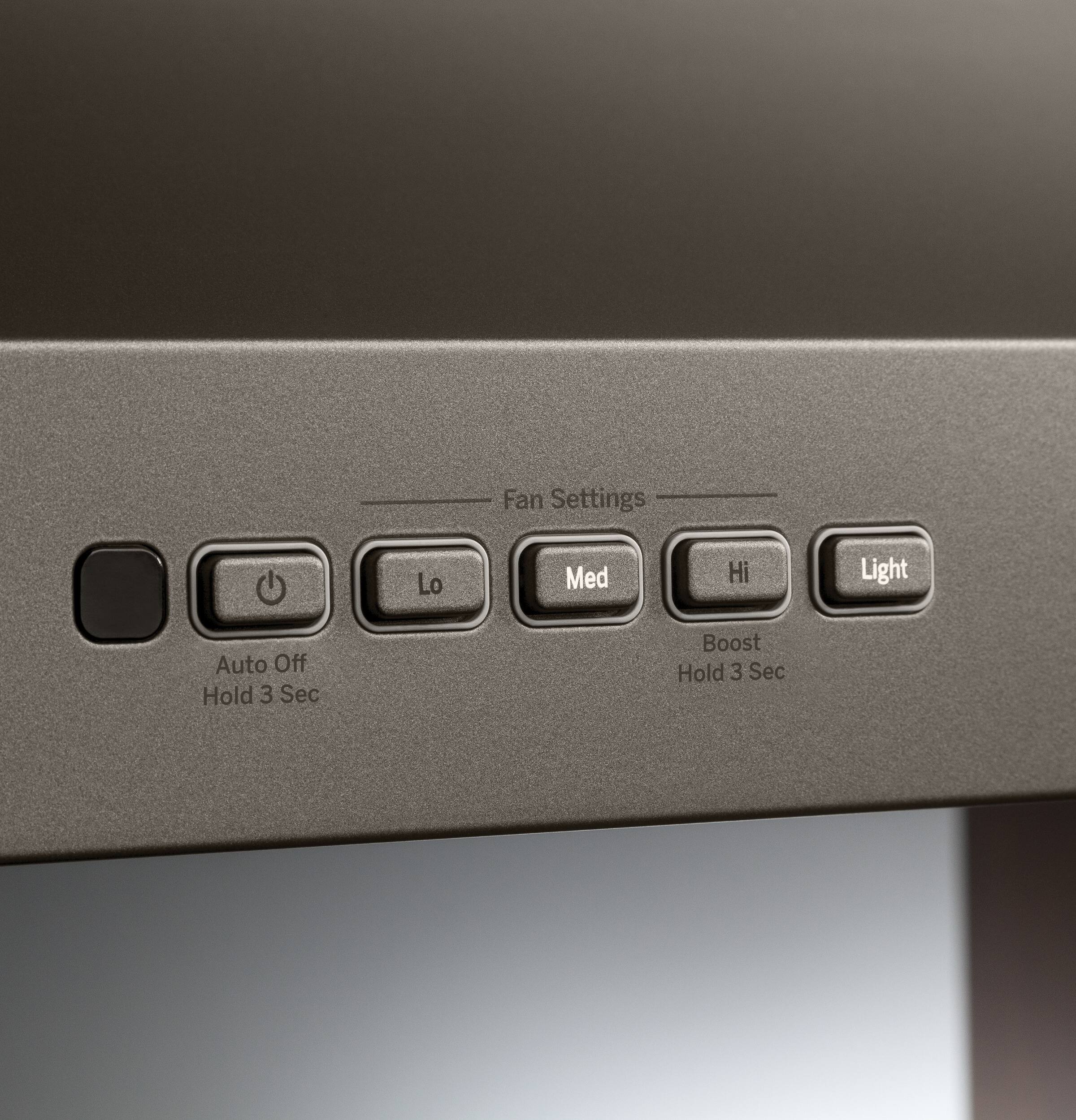 Alt View 17. GE - 30" Convertible Range Hood - Slate.