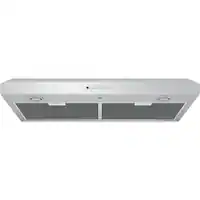 GE - 36 inches - Convertible - Under cabinet Range Hood - Stainless Steel - Front_Zoom