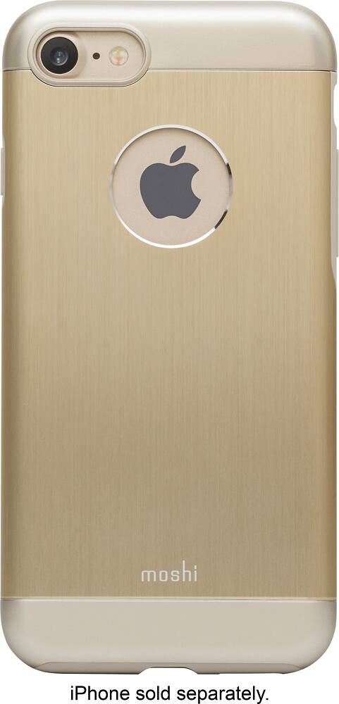 Alt View 1. Moshi - iGlaze Armour Case for Apple® iPhone® 7 - Satin gold.