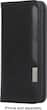 Moshi - Overture Wallet Case for Apple® iPhone® 7 Plus - Charcoal black - Larger Front