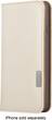 Moshi - Overture Wallet Case for Apple® iPhone® 7 Plus - Sahara white - Larger Front