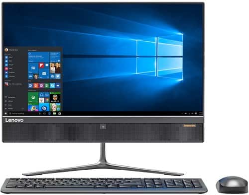 Lenovo - 510-22ASR 21.5" All-In-One - AMD A6-Series - 4GB Memory - 500GB Hard Drive - Black - Larger Front
