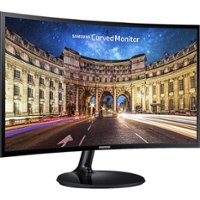 Samsung - 27" Curved 390 Series Business Monitor - Black - Alt_View_Zoom_11