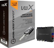 Compustar - Remote Starter Kit for Select 2006-2016 Volkswagen and Audi Vehicles - Installation Required - Black - Front_Zoom
