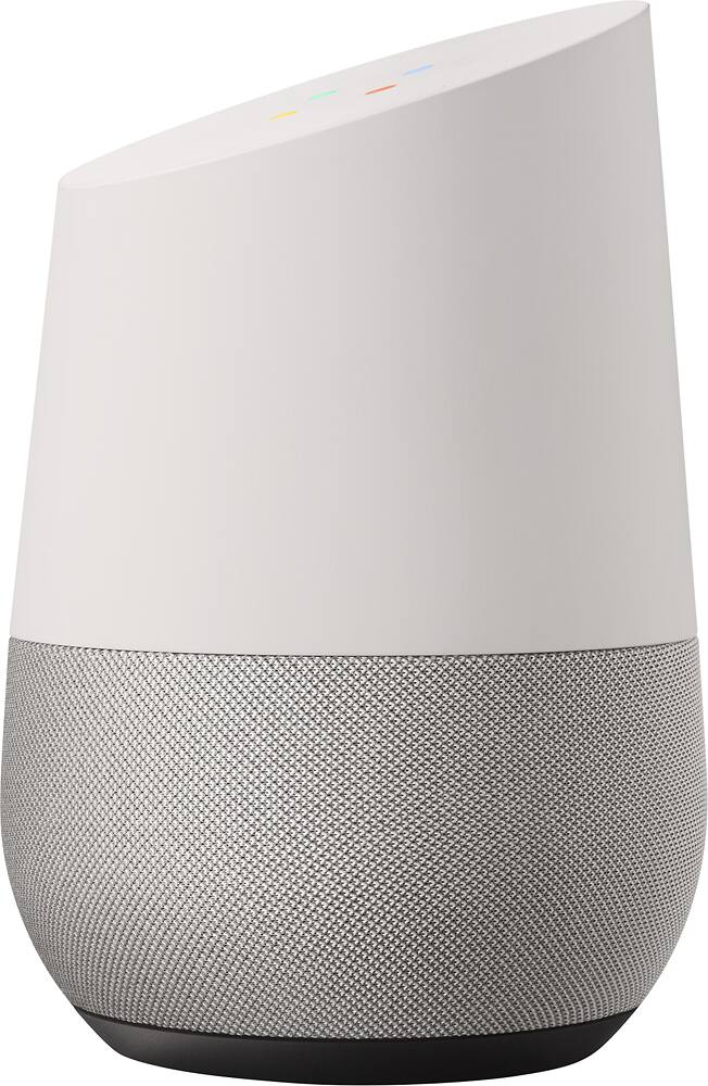 Alt View 23. Google - Home - Smart Speaker with Google Assistant - White/Slate.