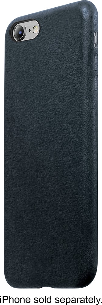 Front. Nomad - Leather Case for Apple® iPhone® 7 - Blue.