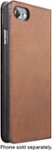 Front Zoom. Nomad - Folio Wallet Case for Apple® iPhone® 8 - Brown.
